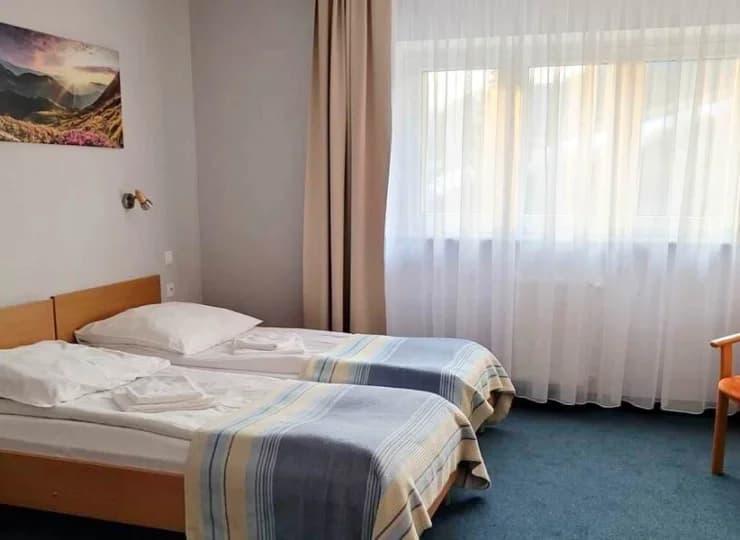 Wszystkie pokoje mają widok na góry
